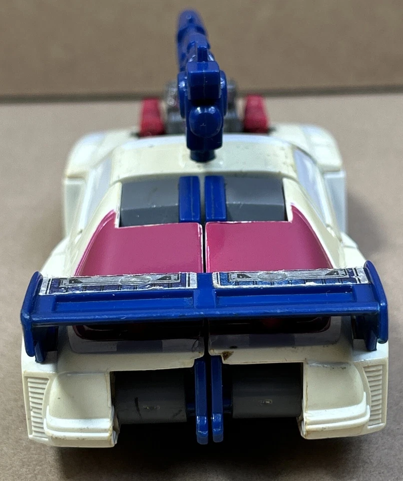 GETAWAY G1 1988 TRANSFORMERS TF POWERMASTERS Car 100% COMPLETE ACTION FIGURE Rev - Image 4 of 4