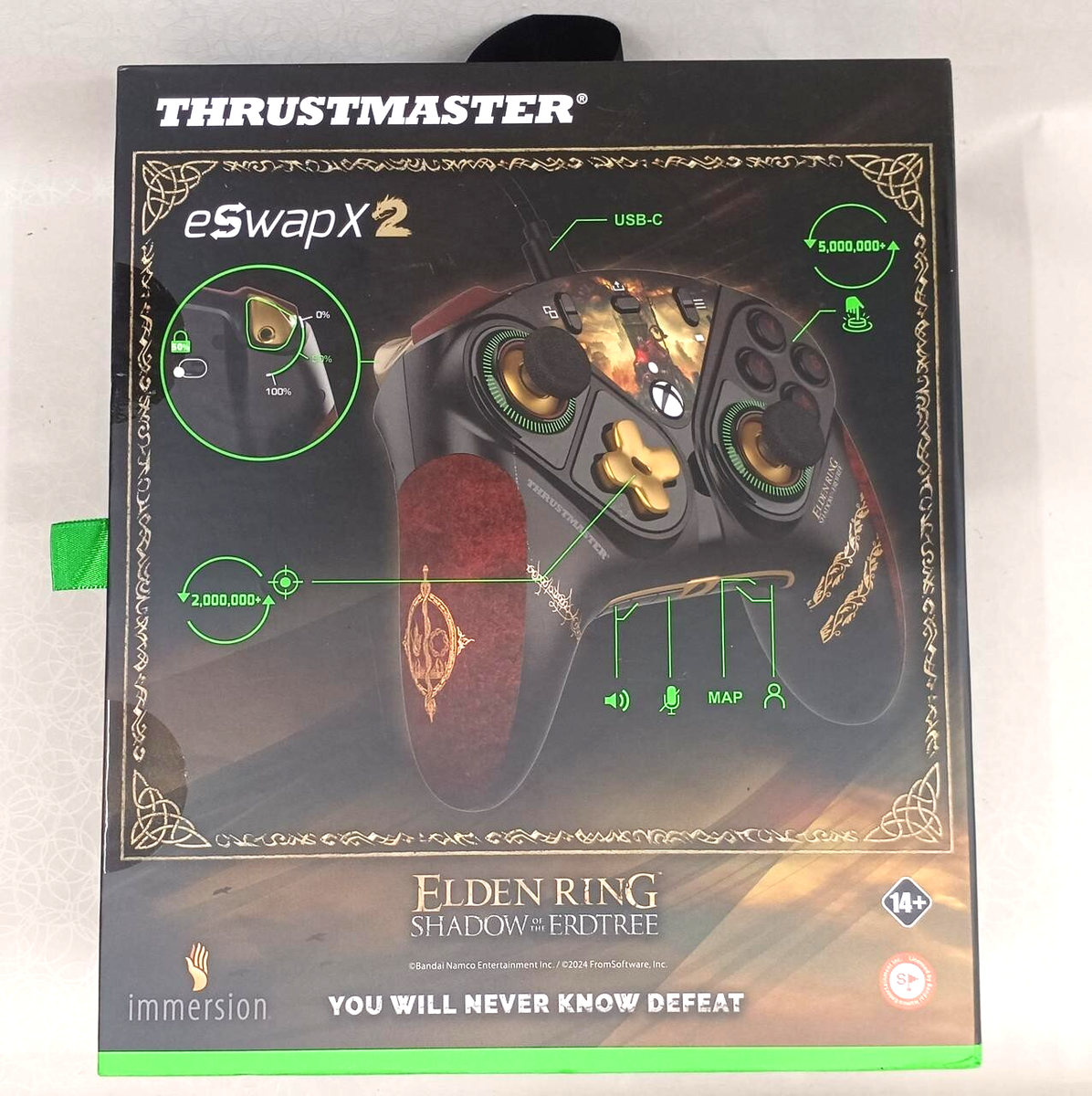 Thrustmaster eSwap X2 Pro Controller- Elden Ring: Shadow of the Erdtree  Edition | eBay