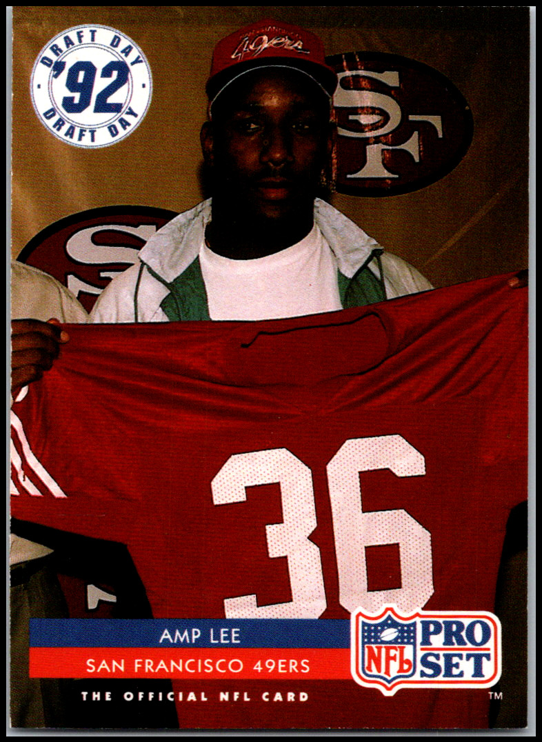1992 Pro Set #29 Amp Lee - Rookie RC FREE SHIPPING!