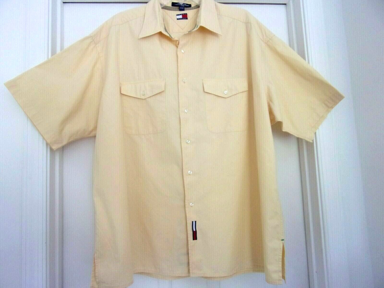 Vintage 3/00 Tommy Hilfiger Men's button up Shirt… - image 1