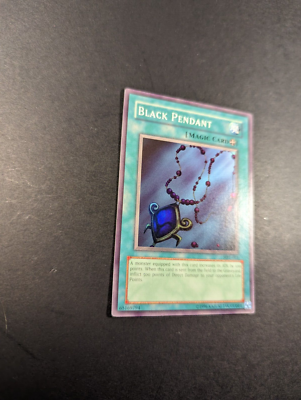 YuGiOh Magic Ruler Black Pendant MRL-003