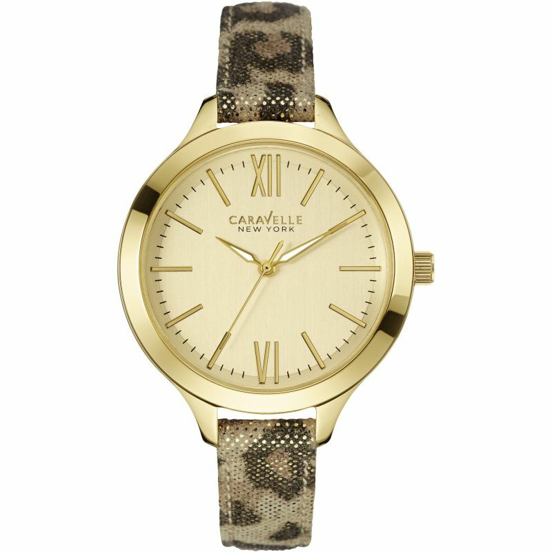 Caravelle New York Ladies Bulova Crystal Watch Amazon.com: Caravelle by Bulova Ladies main image 4