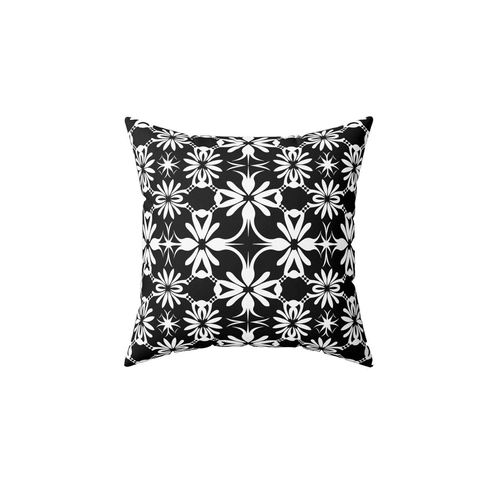 100% Poliéster Almohadas de Decoración para el Hogar abstracto negro