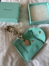 Tiffany & Co. Return to Tiffany 925 Sterling Silver Heart Tag Cable Bracelet