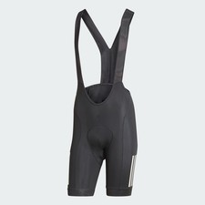 adidas men Essentials 3-Stripes Padded Cycling Bib Shorts