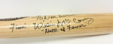 Willie McCovey Signed Louisville Slugger K75 Bat SF Giants HOF Autograph
