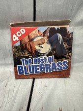 THE BEST OF BLUEGRASS 4 CDS 2004 MADACY ENTERTAINMENT COMPLETE