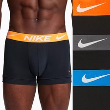 Nike Men's Dri-FIT Essential Micro Trunks 3 Pack, Black, Size S 608279219057 