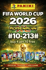 Panini fifa World Cup 2026 Adrenalyn xl trading Cards #10-213#