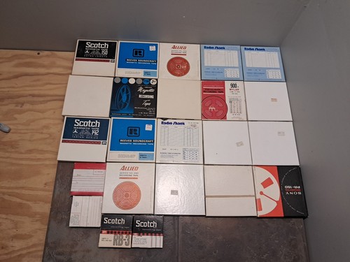 Generic Reel-To-Reel Tape. Lot of 20 P26