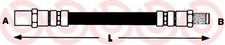 BREMBO Bremsschlauch T 85 047 für VW 80 86 86C POLO DERBY CLASSIC 50 AUDI 2 86CF