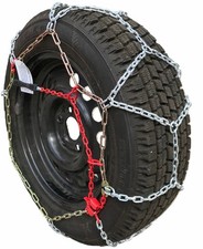 Snow Chains 24555r18 24555 18 Tuv Diamond Tire Chains Set Of 2