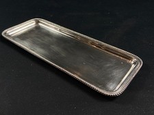 Plateau De Service GELB - Métal Argenté - Année 2000 - Neuf Dans Sa Boîte (Vintage)
