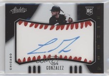 2021 Absolute Rookie Baseball Material Signatures 98/99 Luis Gonzalez Auto 0wn9