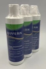 Differin Witch Hazel Toner for Face, Pore-Minimizing Skin Toner 8oz Lot of 3
