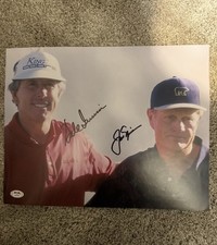 Jack Nicklaus Signed 11x14 W/PSA COA