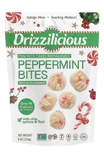 Drizzilicious Peppermint Bites 8oz Mini Rice Cakes 2025