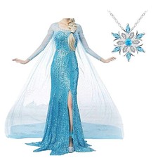 Big-On-Sale Princess Dress for Women Adults Fancy Party X-Large, Elsa1