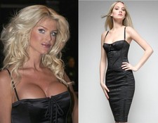 SALE! Vint. $8,900 Collectors!  DOLCE & GABBANA Corset  Dress  size 42-44