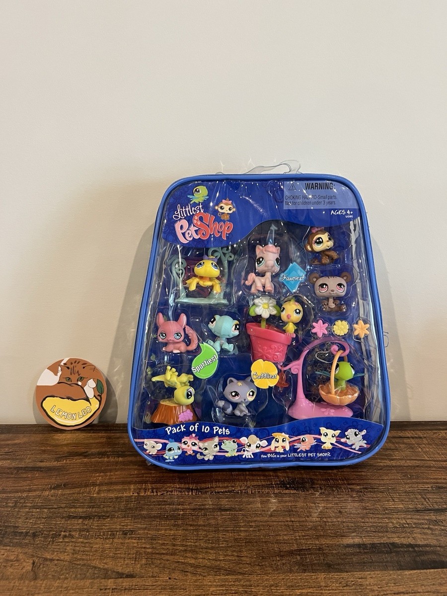 Littlest Pet Shop Collector Pack of 10 Pets New in Box Hasbro G2