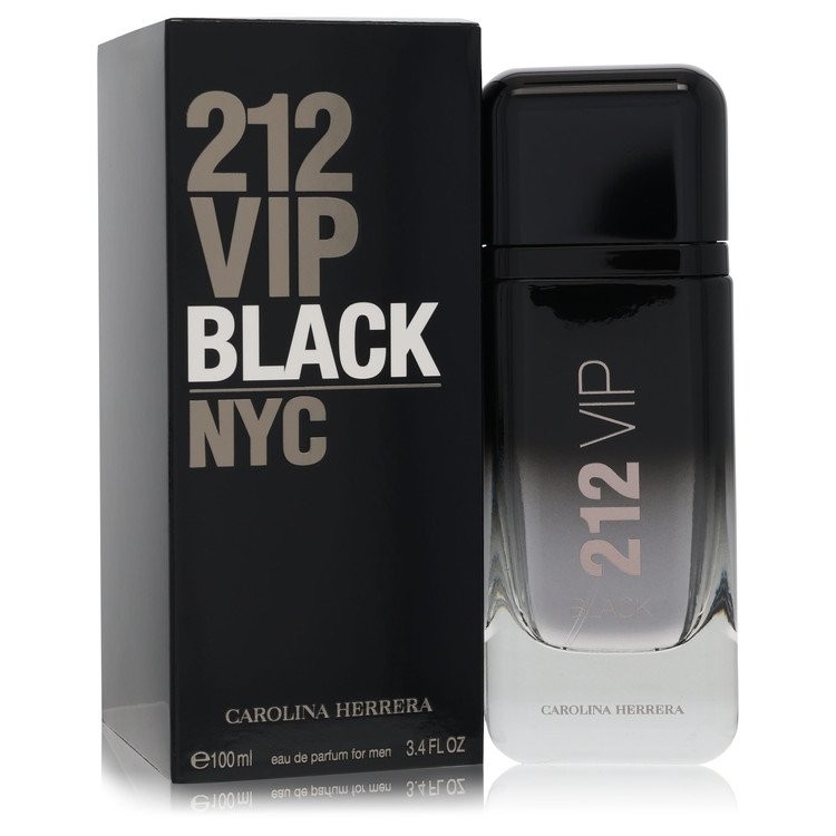 212 VIP Black by Carolina Herrera Eau De Parfum Spray for Men, 3.4