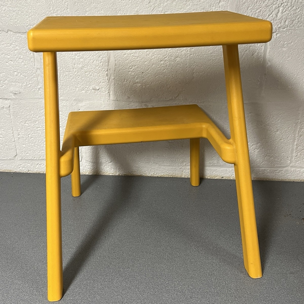 Ikea Masterby MÄSTERBY Step Stool Yellow Chris Martin | eBay