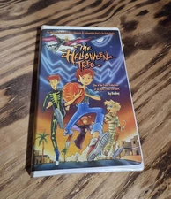 Vintage The Halloween Tree VHS Tape Clamshell Ray Bradbury Hanna Barbera 90s