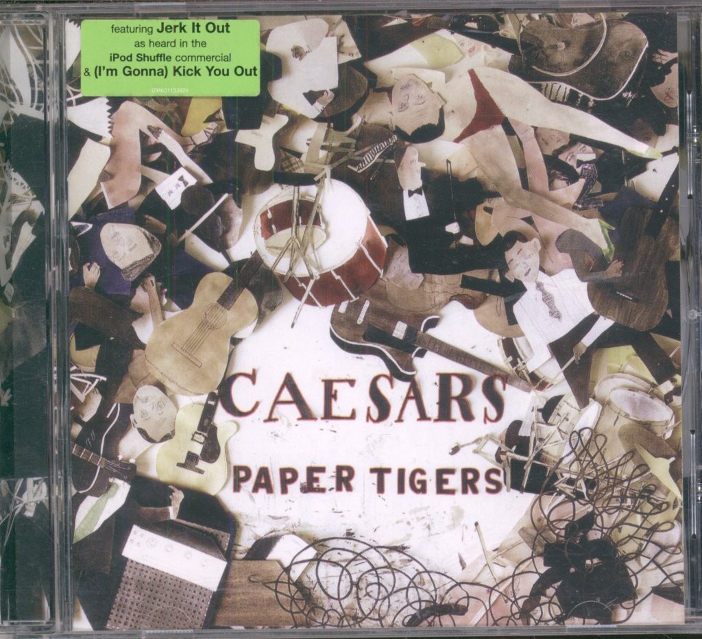 Caesars Paper Tigers CD Europe Virgin 2005 CD. Has info sticker on front