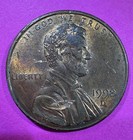 1998D Lincoln Penny With Close AM, DBL DIE "LINCOLN", Weird Shaped Chin. RARE! — photo 5