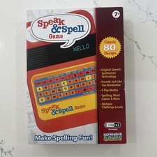 PlayMonster Speak Spell Electronic Game Learning Toy Retro Handheld Ages 7