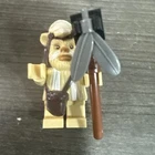 LEGO Star Wars Ewok Logray Minifigure Endor Village SW0338 7956 Authentic