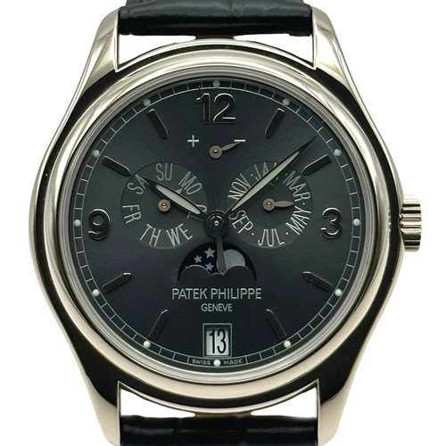 PATEK PHILIPPE Wristwatch 5146G-010 39mm White Gold Gray Watch OKW260