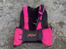 SeaQuest Scuba Diving Swimming Vest Women&rsquo;s Size Small S Pink & Black