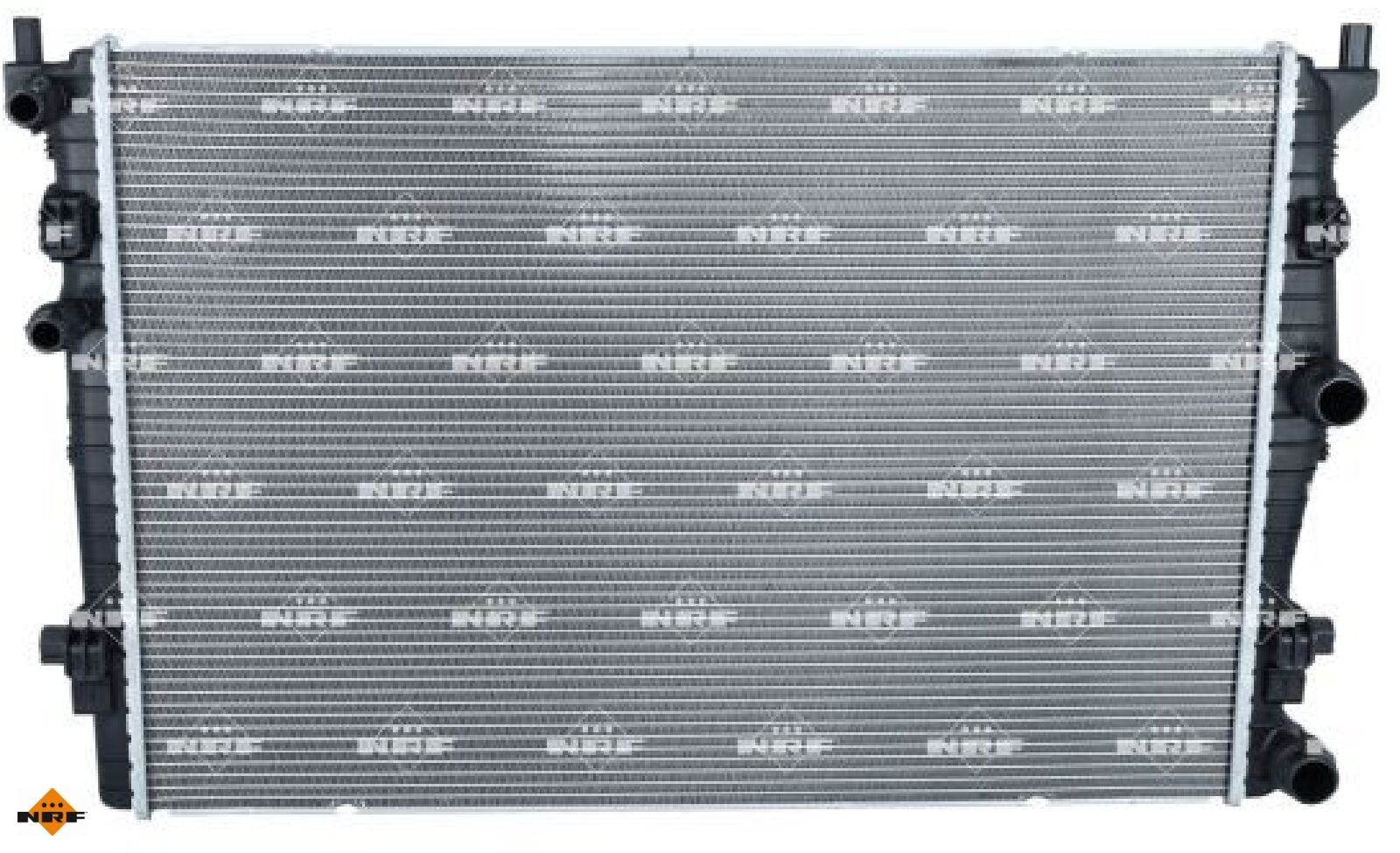 Kühler Motorkühlung Kühlrippen gelötet 650 - 445 mm Alu NRF für u.a. SEAT IBIZA - Bild 4