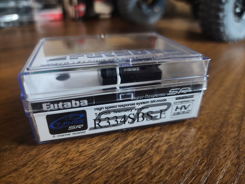 Futaba R334SBS-E 2.4GHz 4-Channel Receiver T-FHSS Telemetry SR