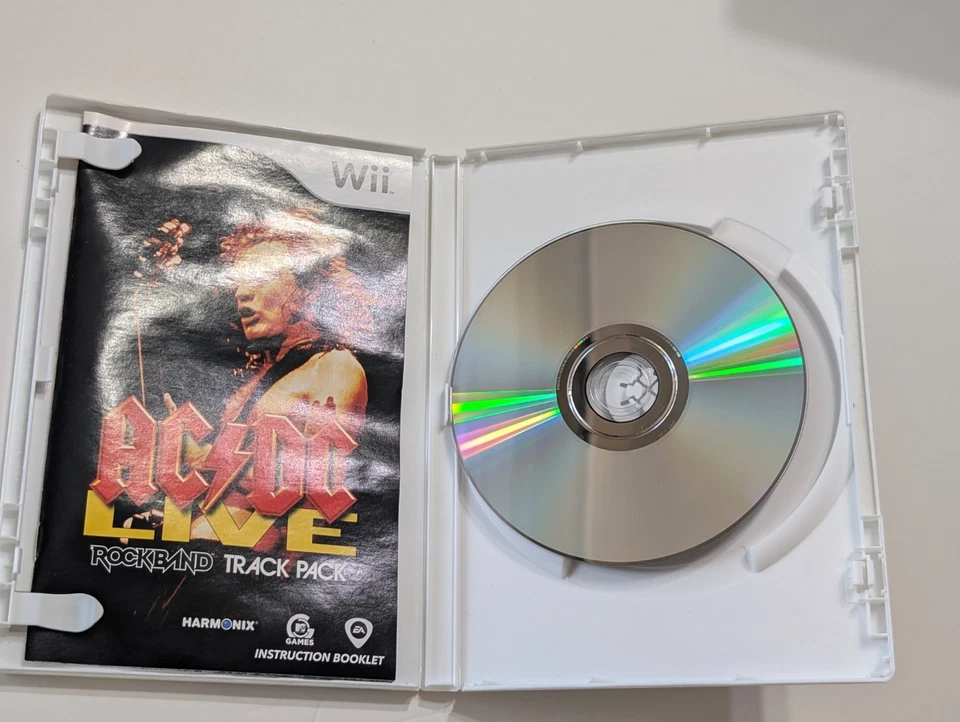 AC/DC Live: Rock Band Track Pack (Nintendo Wii ) Complete CIB - Image 4 of 4