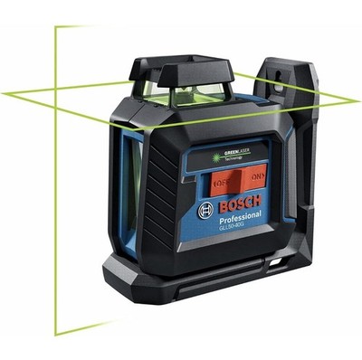Bosch GLL50-40G Green Laser Level with L-Bracket, Ceiling Clip & Hard Case