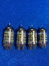 tungsram well preserved ecc8312ax7 x 4 made in hungary vacuum tubes Daily Use...