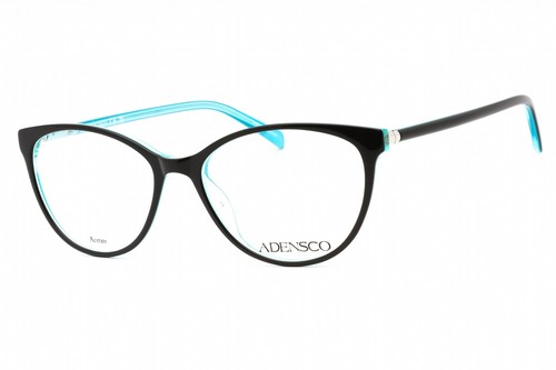 ADENSCO AD 234 EL9 Eyeglasses Black Turquoise Frame 52mm - Picture 3 of 4