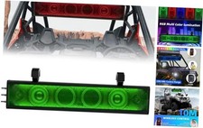 UTV Sound Bar Bluetooth Waterproof with RGB Lighting, Golf Cart Sound Bar with