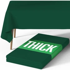 Rectangle Table Cloth 60" x 84" – Durable Polyester Tablecloth Offers Reusabl...