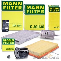 MANN-FILTER Inspektionspaket Filtersatz B FÜR Opel Zafira A 1.6 1.8 2.0 Bj 99-05