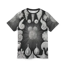 Ernst Haeckel Art Forms in Nature Thalamophora Art Tee Unisex Graphic T-Shirt