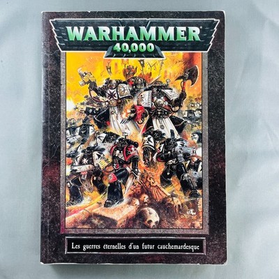 Warhammer 40000 3e Core Rulebook Games Workshop 1998 Paperback (FRENCH) VG/EX