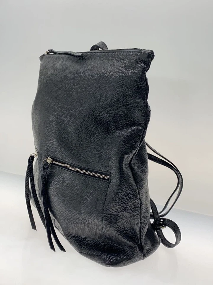 Рюкзак GIANNI CHIARINI кожаный черный - Изображение 2 из 4