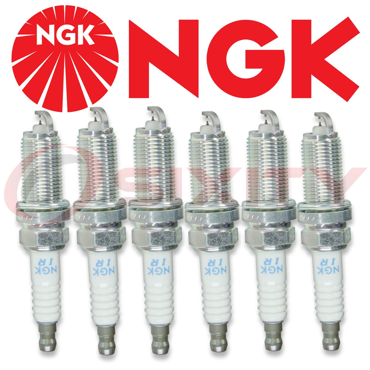 NGK 6176 DILFR6D11 Laser Iridium Spark Plugs 6 PC New