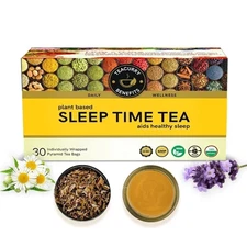 TEACURRY Sleep Time Tea 30 Tea Bags