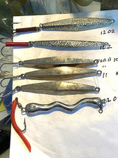 ONE LOT OF HEAVY SALTWATER JIGS 3 Bridgeport  Jig 10 oz PLUS OTHERS JIG
