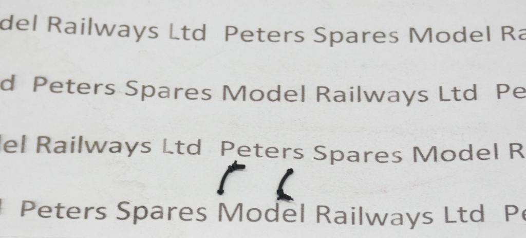 Dapol 111675 Terrier N Gauge Steam Heat Pipe (Pair)