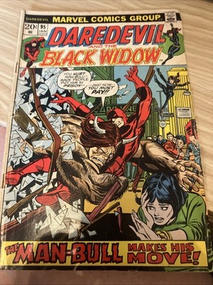 Daredevil and the Black Widow #95 comic book, published by Marvel Comics Group